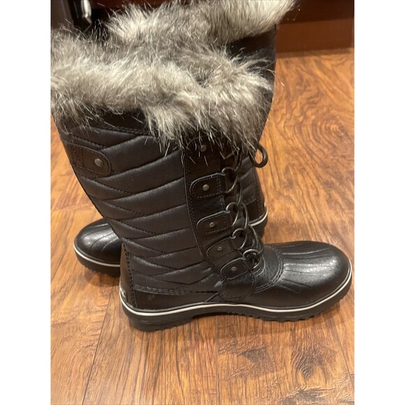 New SOREL Tofino II Size 5 Black Women’s Winter Snow Boots RETAIL $190 - Picture 5 of 10